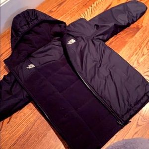 North Face Boys Large Reversible Jacket